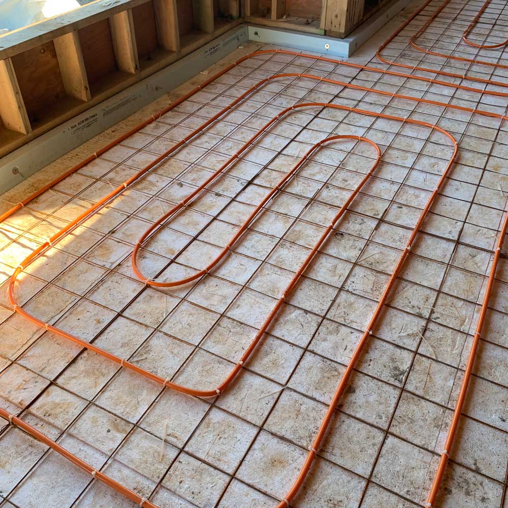 Radiant Floor Heating System Installation